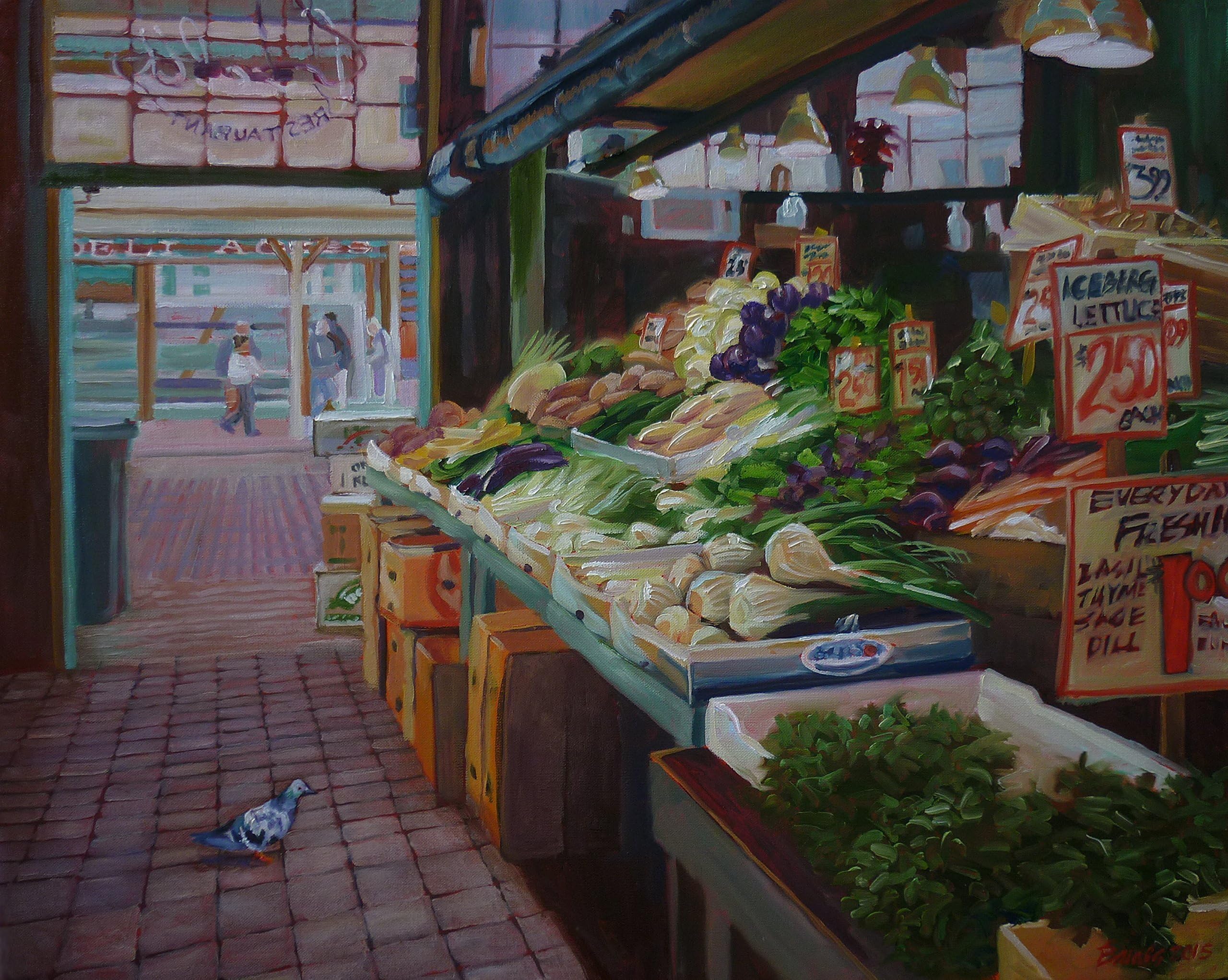 Pike Market Pigeon
