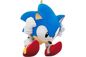 Hallmark Keepsake Christmas Ornament 2023, Sonic the Hedgehog Sonic's Spin Attack, Gifts for Gamers