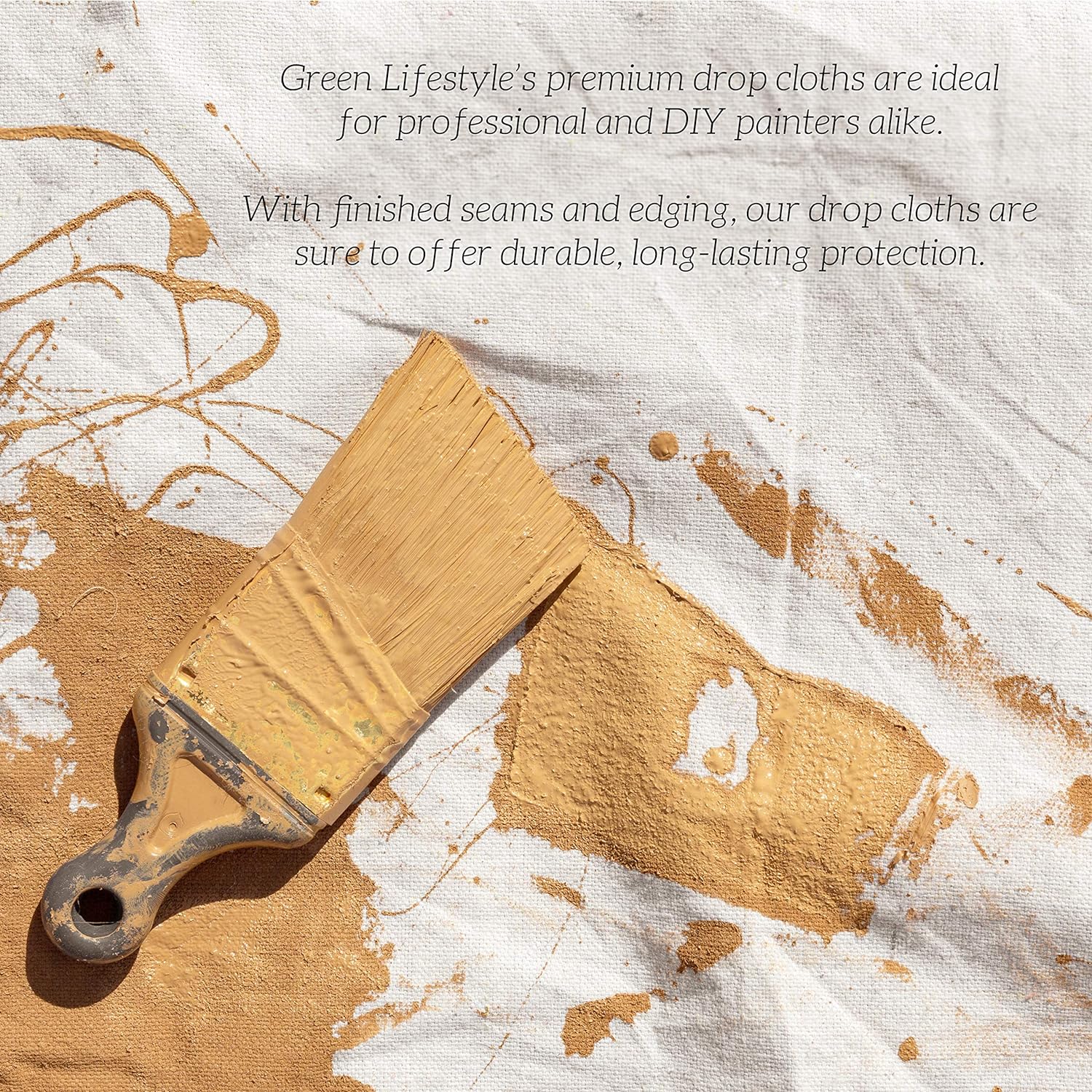 Drop Cloth Canvas Drop Cloth 9x12 Canvas Tarp Canvas Fabric Drop Cloth Curtains Drop Cloths for Painting Painters Drop Cloth Paint Drop Cloth Paint Tarp Painting Supplies Canvas Sheet - - 