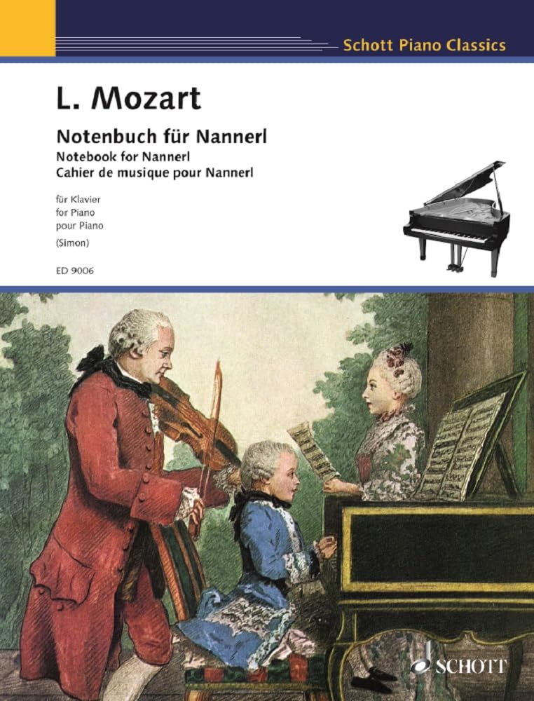 Notenbuch Fur Nannerl: Piano