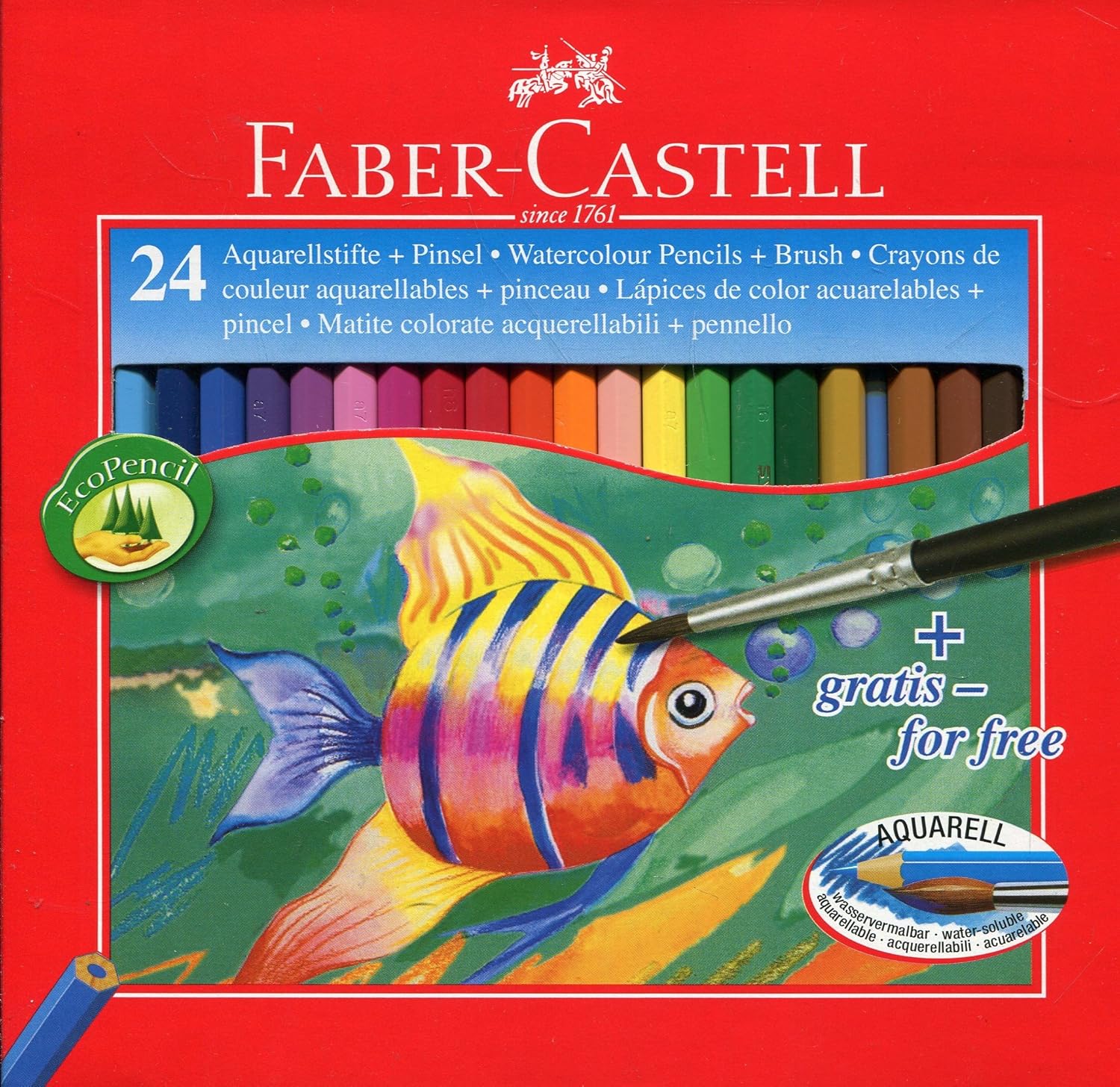 Faber Castell Cf24Matite Colorate Acquerellabili Amazon Faber Castell Cf24Matite Colorate Acquerellabili Amazon Cancelleria e prodotti per ufficio