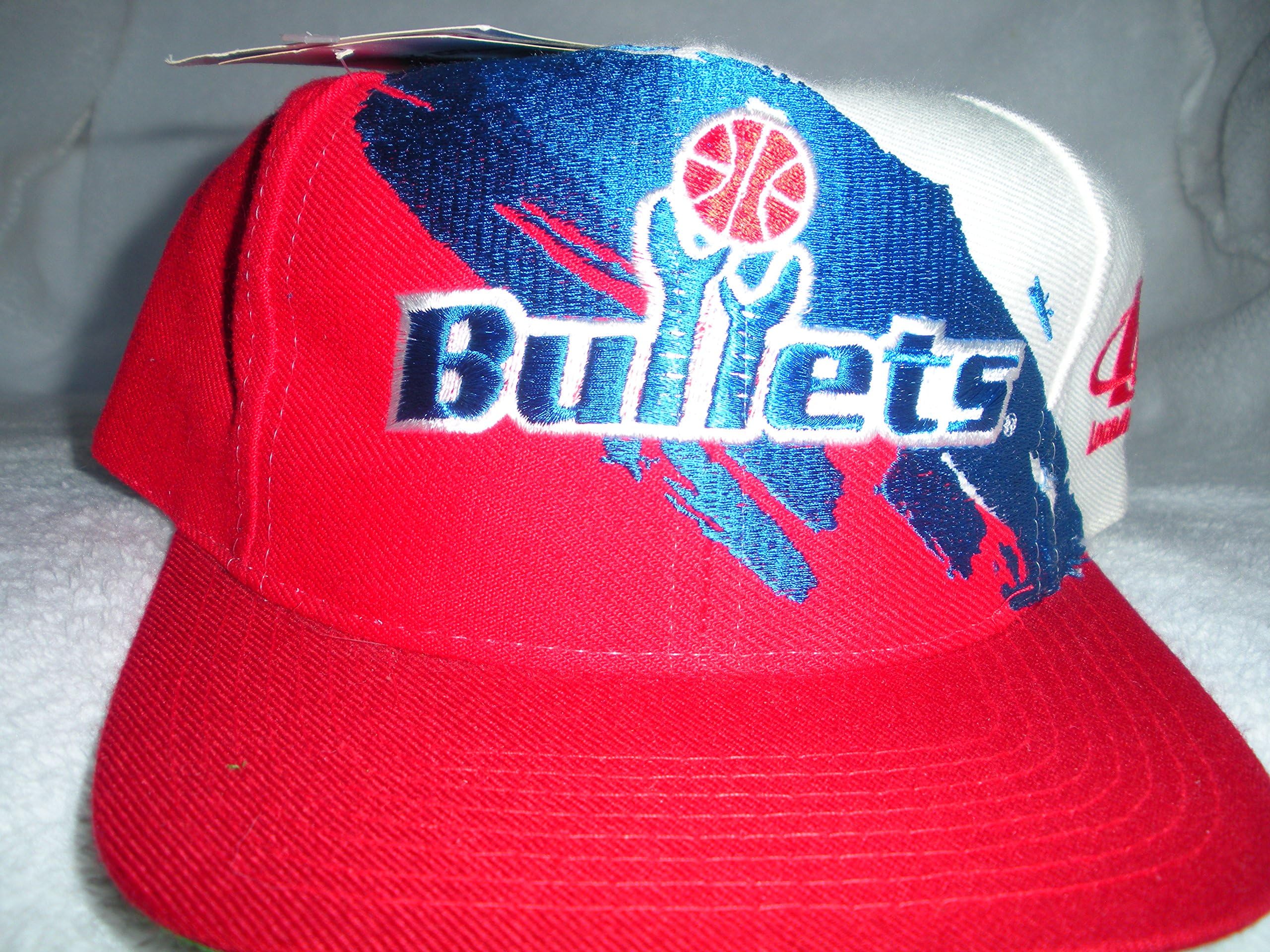 Washington Bullets Vintage Paintsplash Snapback Hat