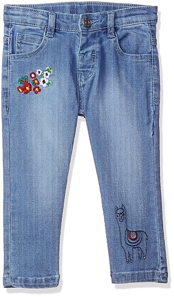 Baby-Girls Straight Fit Jeans