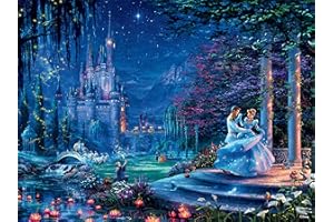 Ceaco - Thomas Kinkade - Disney Dreams Collection - Cinderella Starlight - 750 Piece Jigsaw Puzzle