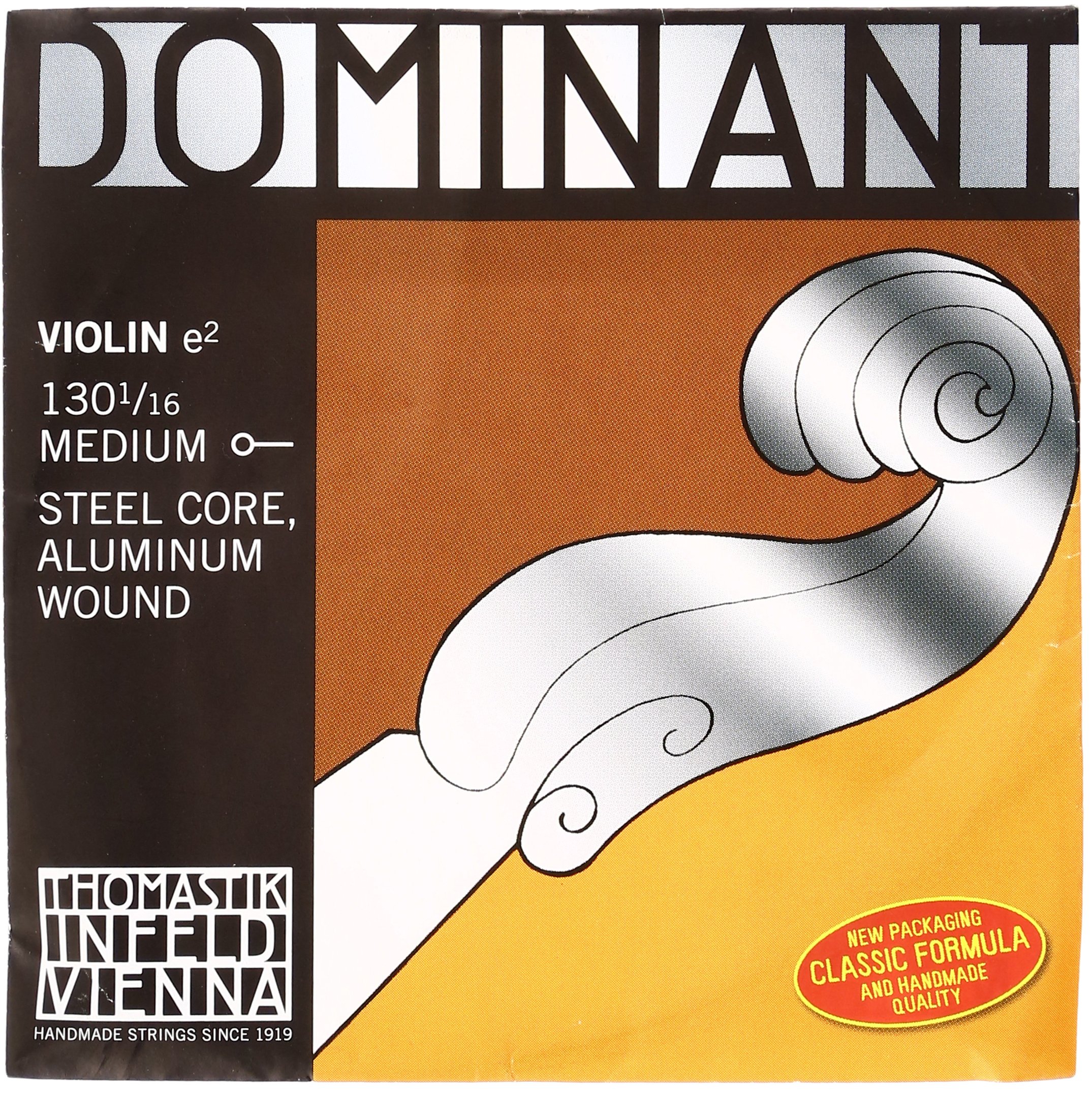Dominant Strings 130 1/16 Aluminium Wound Regular Violin E String