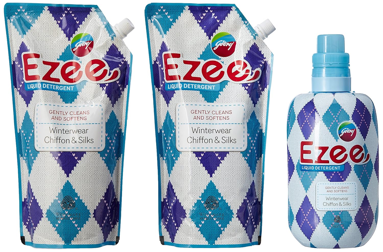 Godrej Ezee Liquid Detergent Winterwear Chiffon & Silks 1 bottle 2