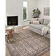 Loloi Amber Lewis x Billie Ink/Salmon 7'-6" x 9'-6" Area Rug