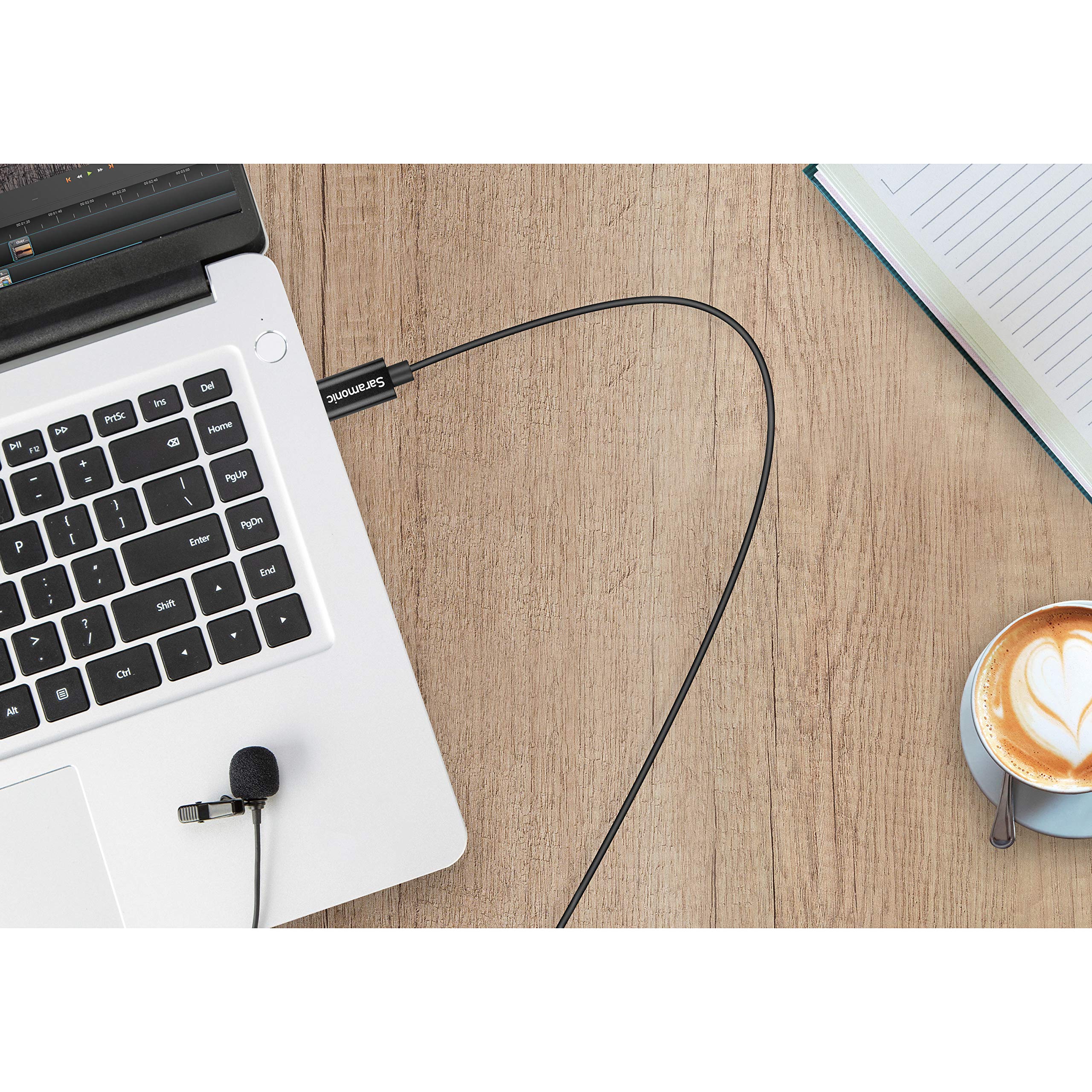 Saramonic Lavalier Mic with USB-A Connector for