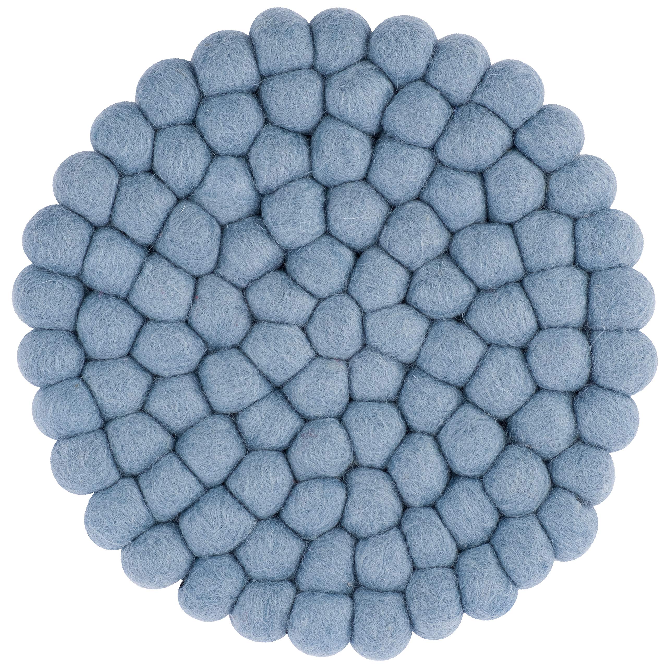 myfelt Mia Felt Ball Trivet Round Diameter 20 cm