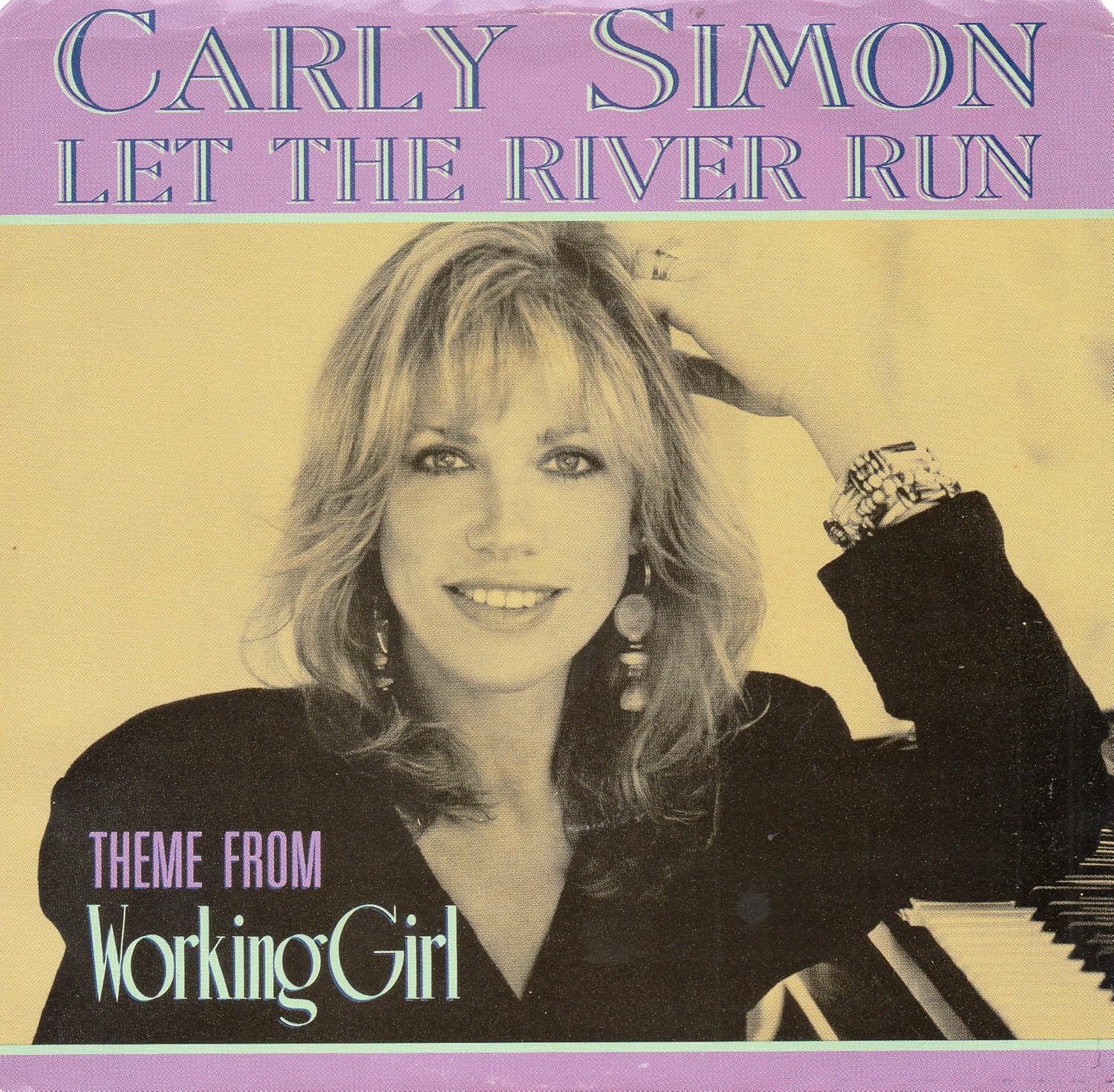 Carly Simon Let the river run (1989) / Vinyl single Carly Simon Let the river run (1989) / Vinyl single