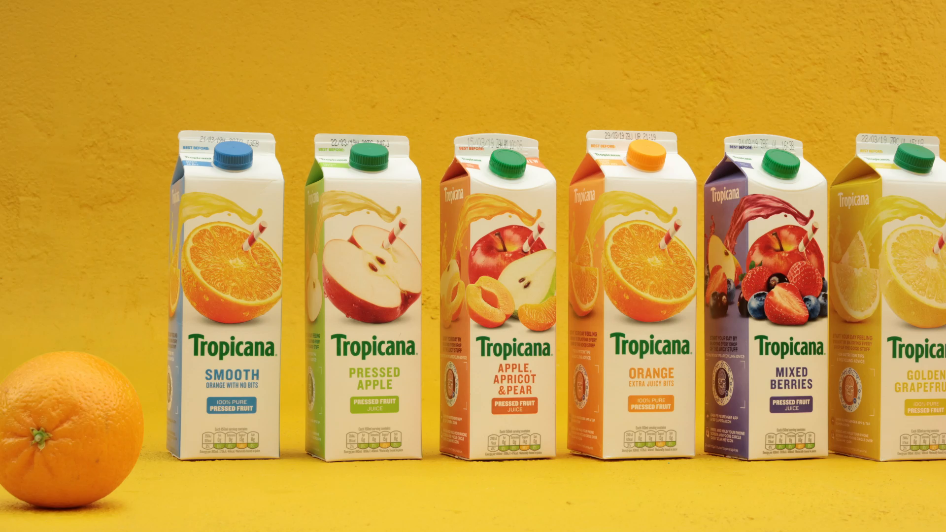 Tropicana Smooth Orange Juice No Bits Not From Concentrate ...