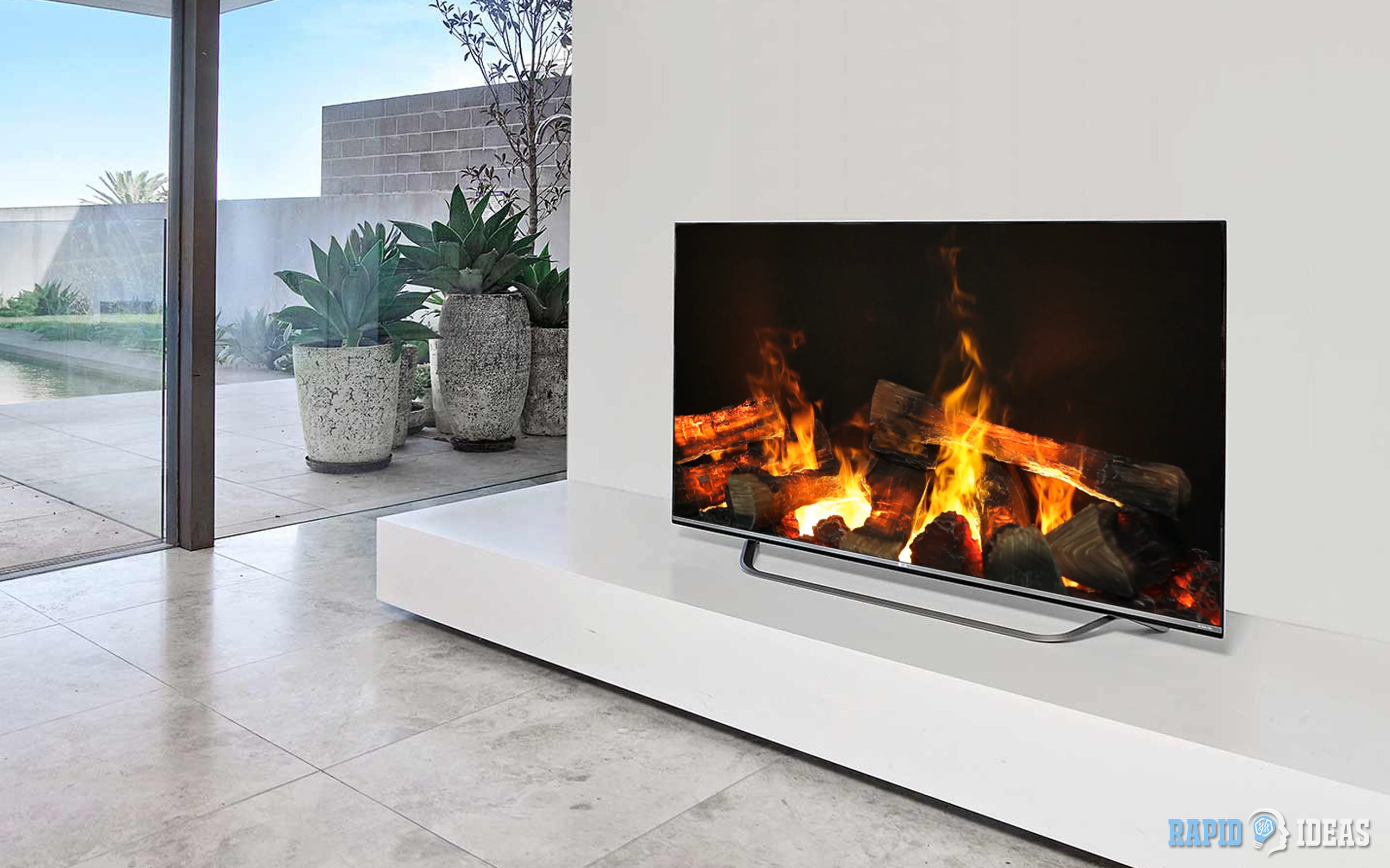 chimenea de deslumbramiento HD gratis: disfrute del invierno con una