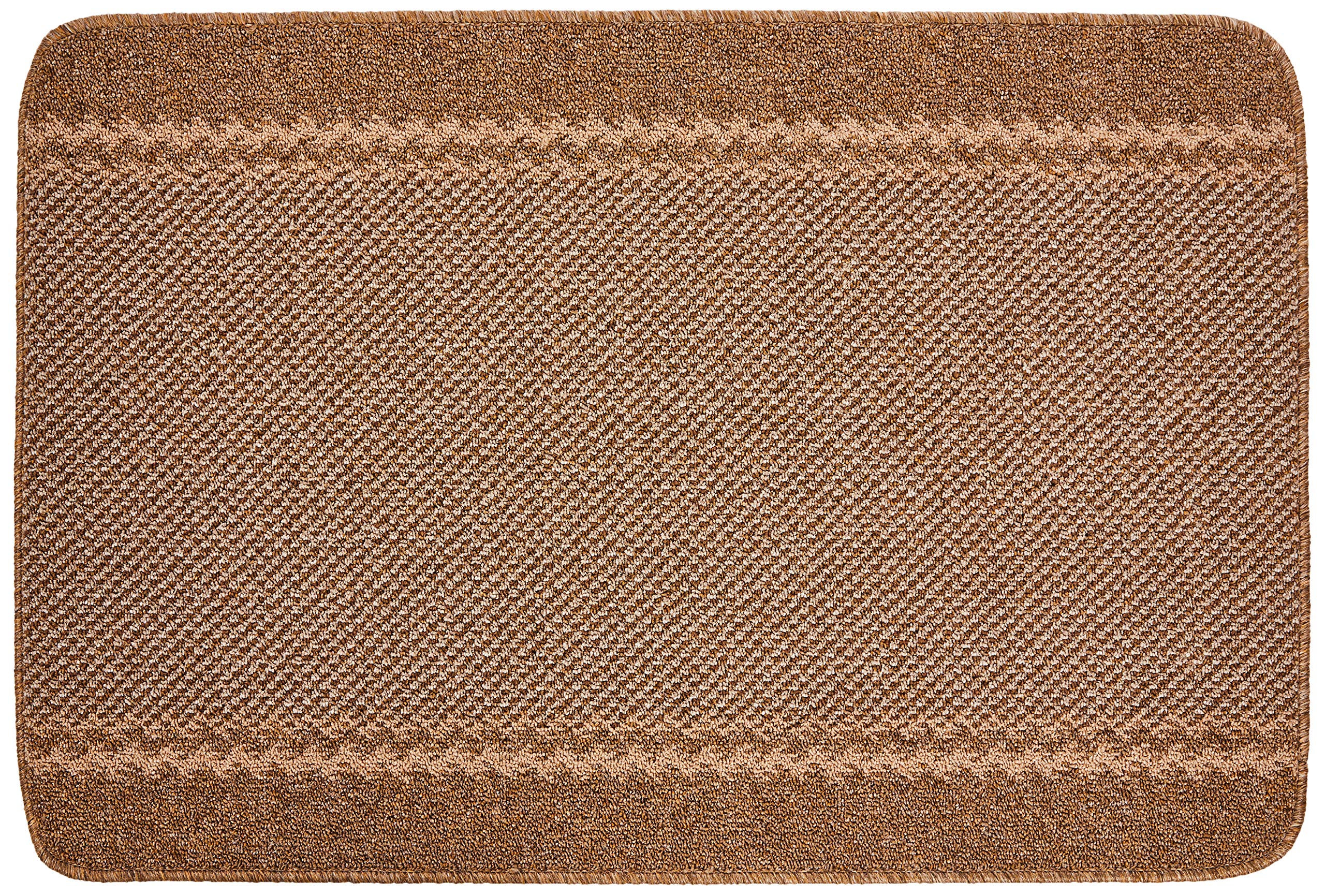 William Armes Kilkis Washable Kitchen Rug Brown 100x67cm
