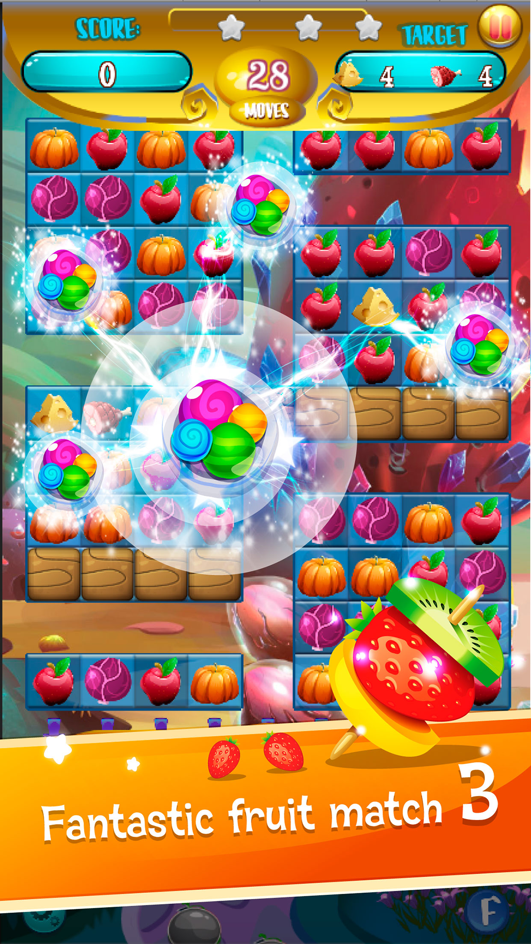 Dessert Heroes 3 Match Splash Desserts Puzzle Game Amazon.es