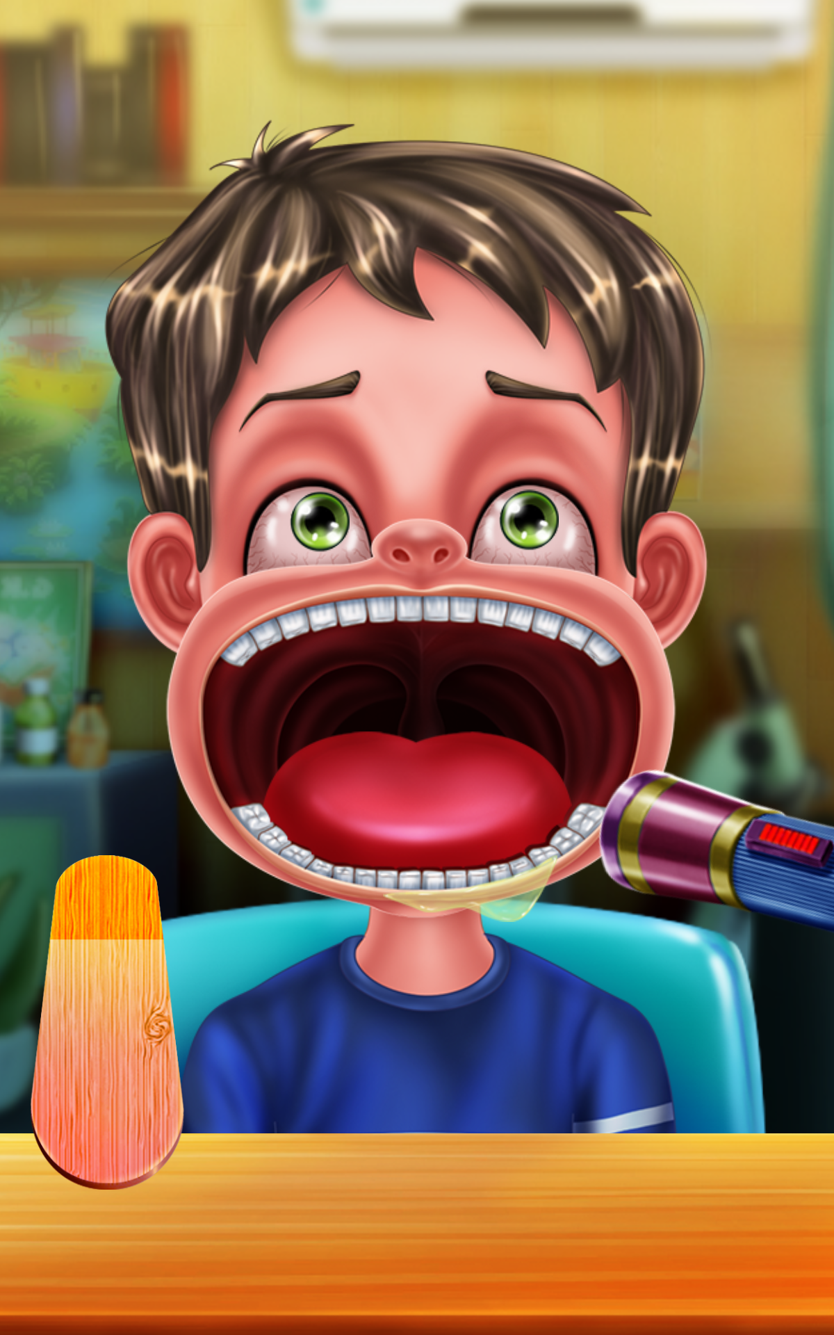 The Throat Doctor : A great fun, educational throat doctor simulation game for kids - be the doctor ! - Thumbnail 4