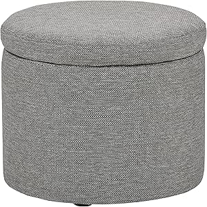 Marca Amazon - Rivet Madison - Otomana con tapa para almacenaje, 50,8