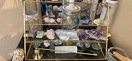 Buy MyGift 3-Tier Glass Pyramid Jewelry Stand Display Case With Vintage Style Black Metal Frame Online At Low Prices In India