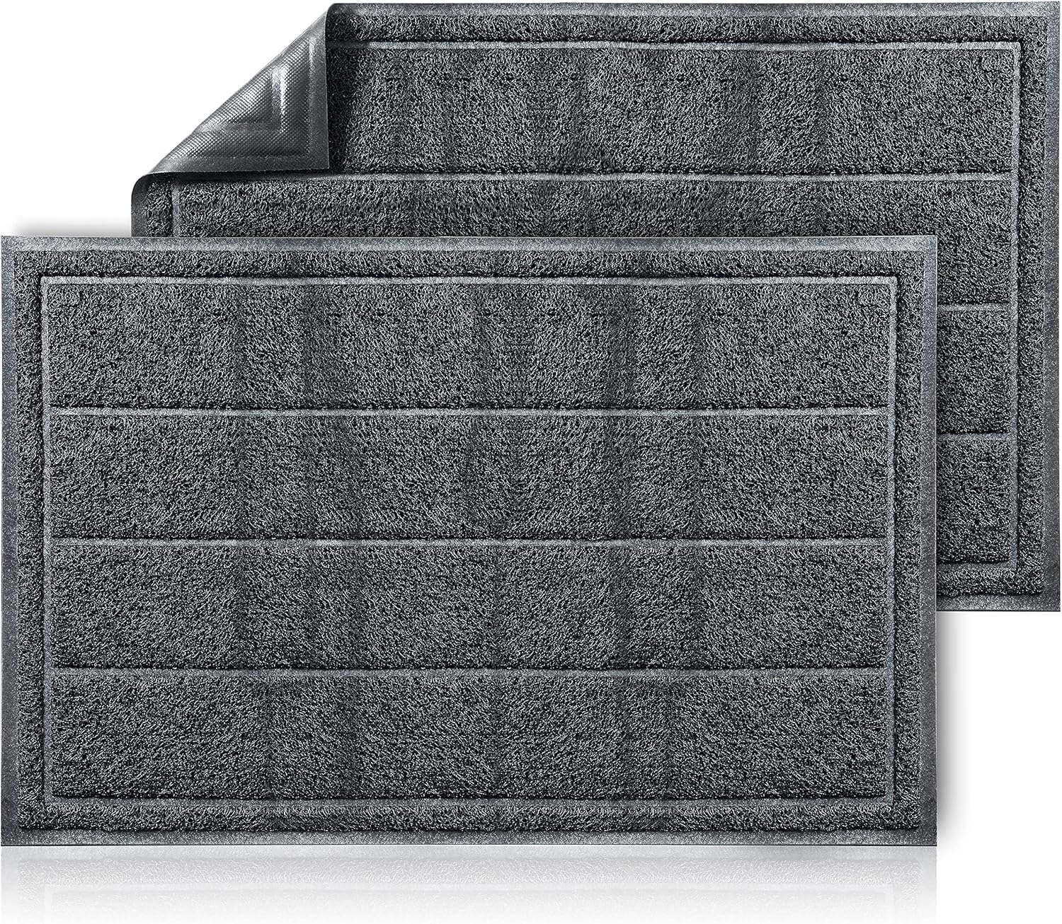 Emerson Essentials Doormats for Inside Entry, 2 Pack, RV Rugs for