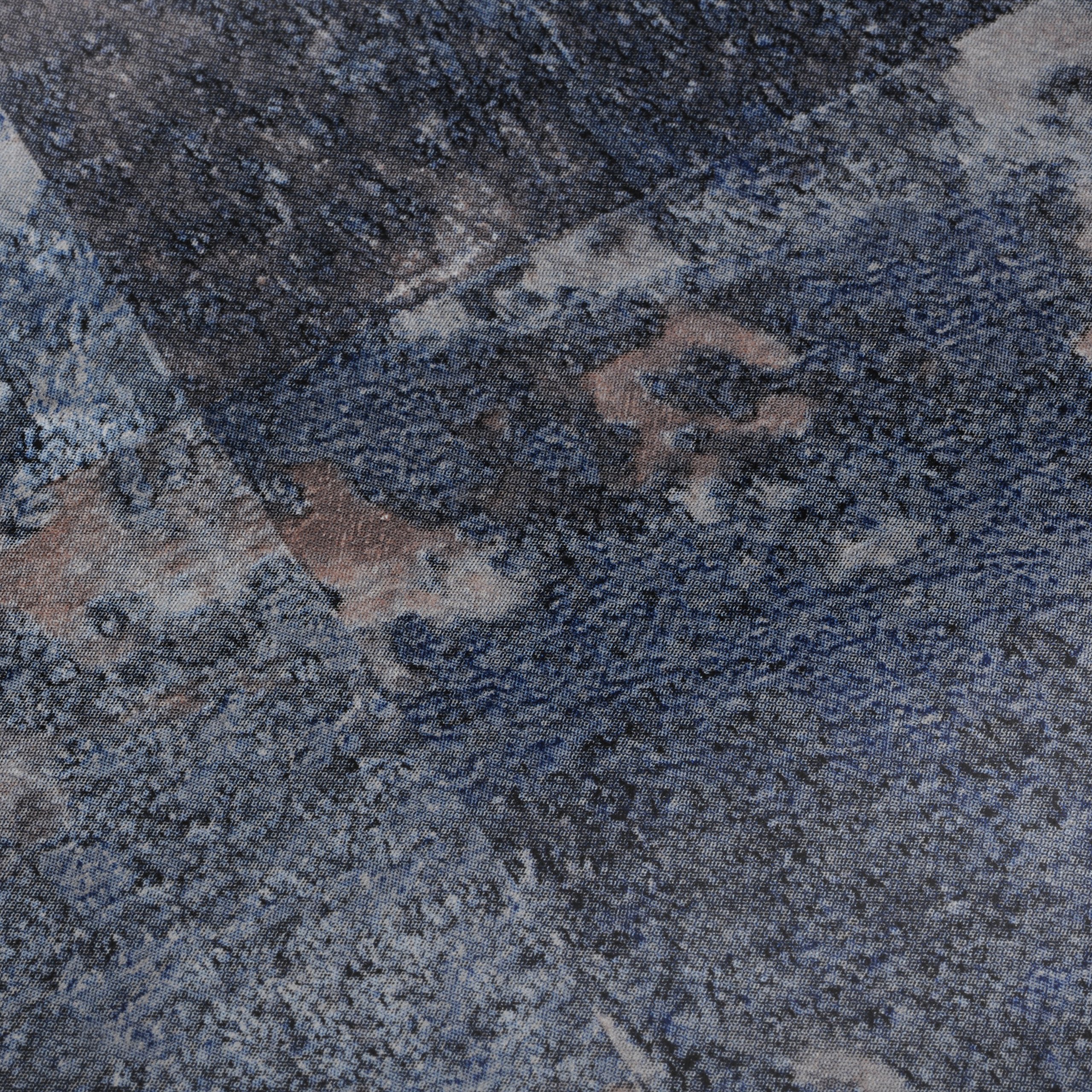 Venilia 53129 Adhesive Film Industrial Look Rust Blue Decorative Furniture Film Wallpaper Self-Adhesive Film PVC Phthalate Grey 45 cm x 1.5 m Thickness 0.095 mm