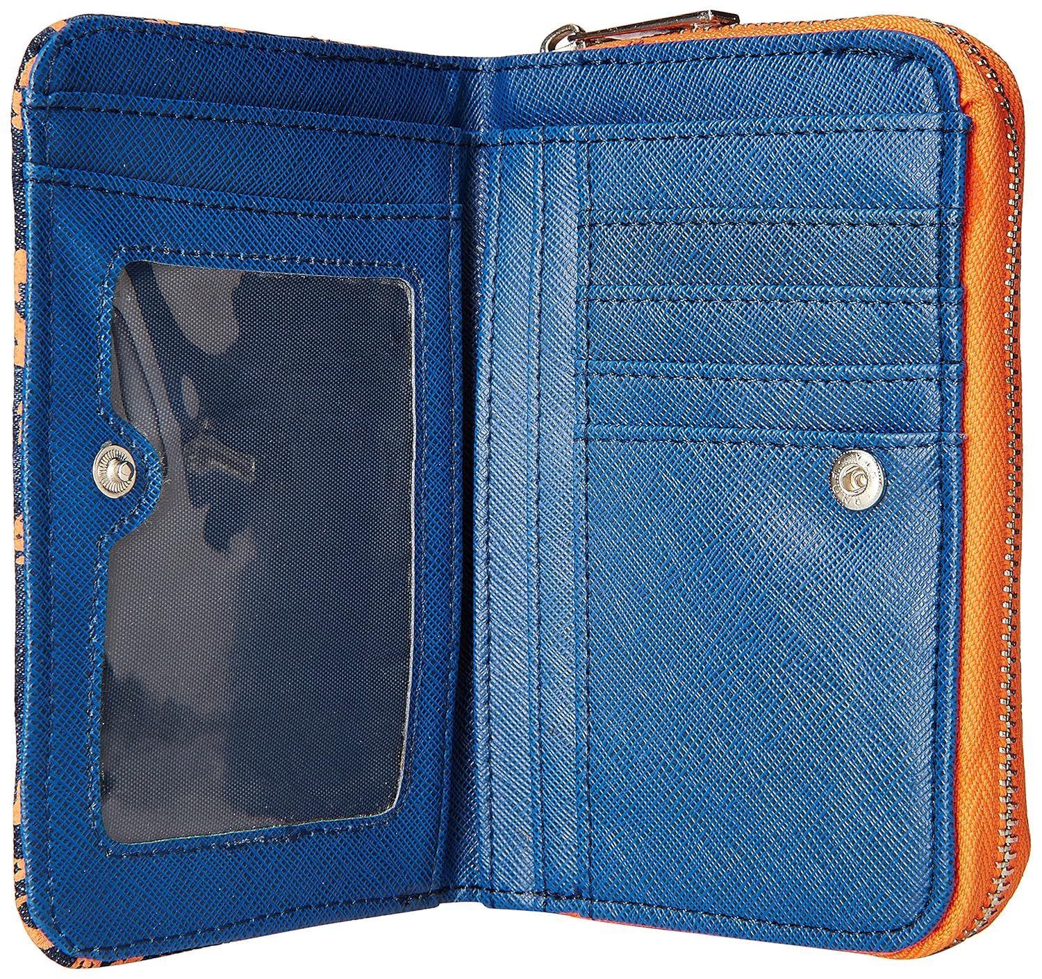 diana korr women's clutch (orange) (dkc204ora)