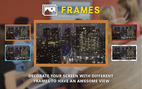 無料の雨の都会の夜のhd Hdr 4k Tv 8k Tv 壁紙としての火のデバイスでライブの美しい雨のシーンをテレビ画面に飾り クリスマス休暇の装飾 調停と平和のテーマ Amazon Co Jp Appstore For Android