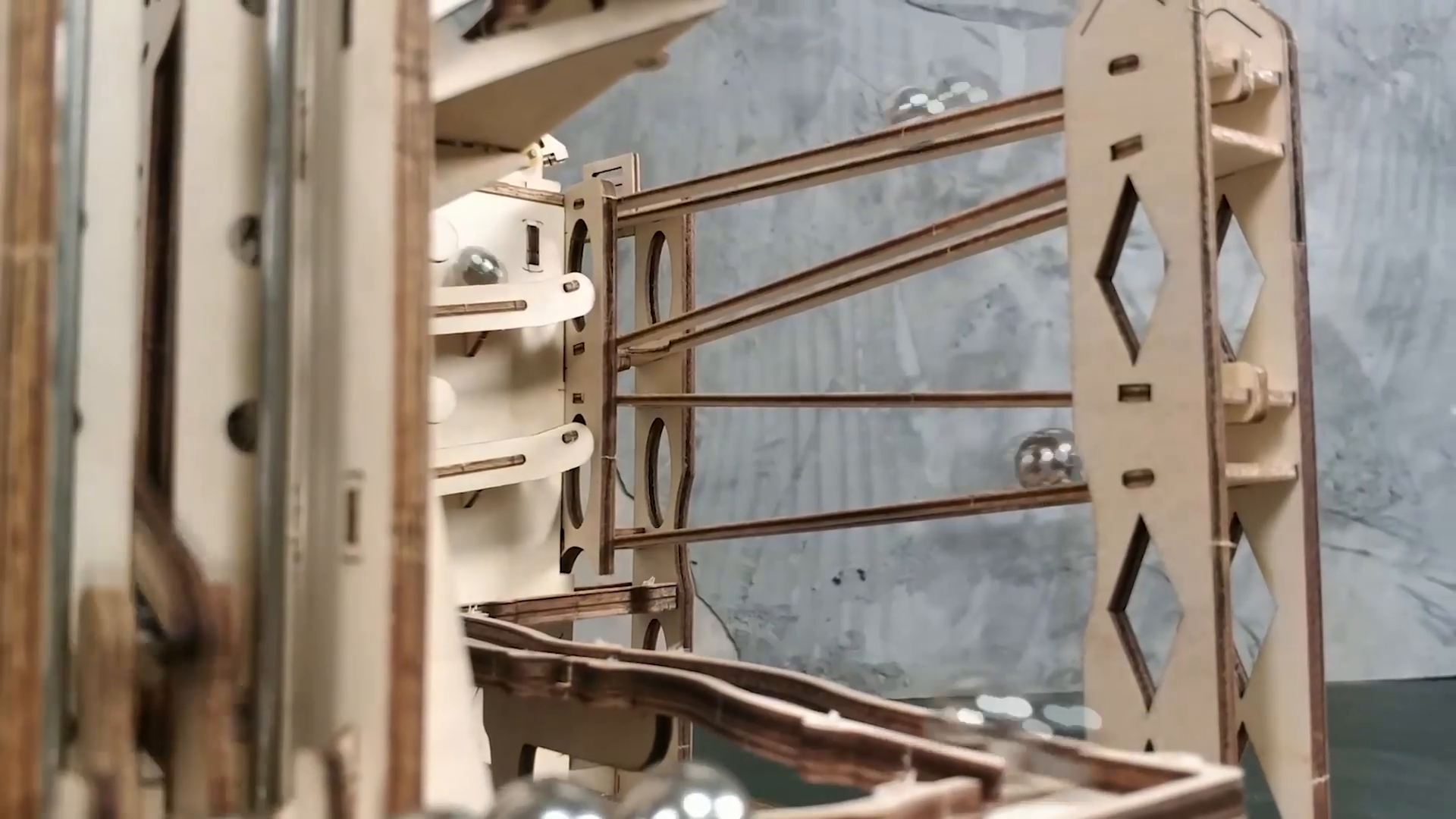 Amazon.com: ROKR 3D Wooden Puzzles Marble Run Set - Mechanical