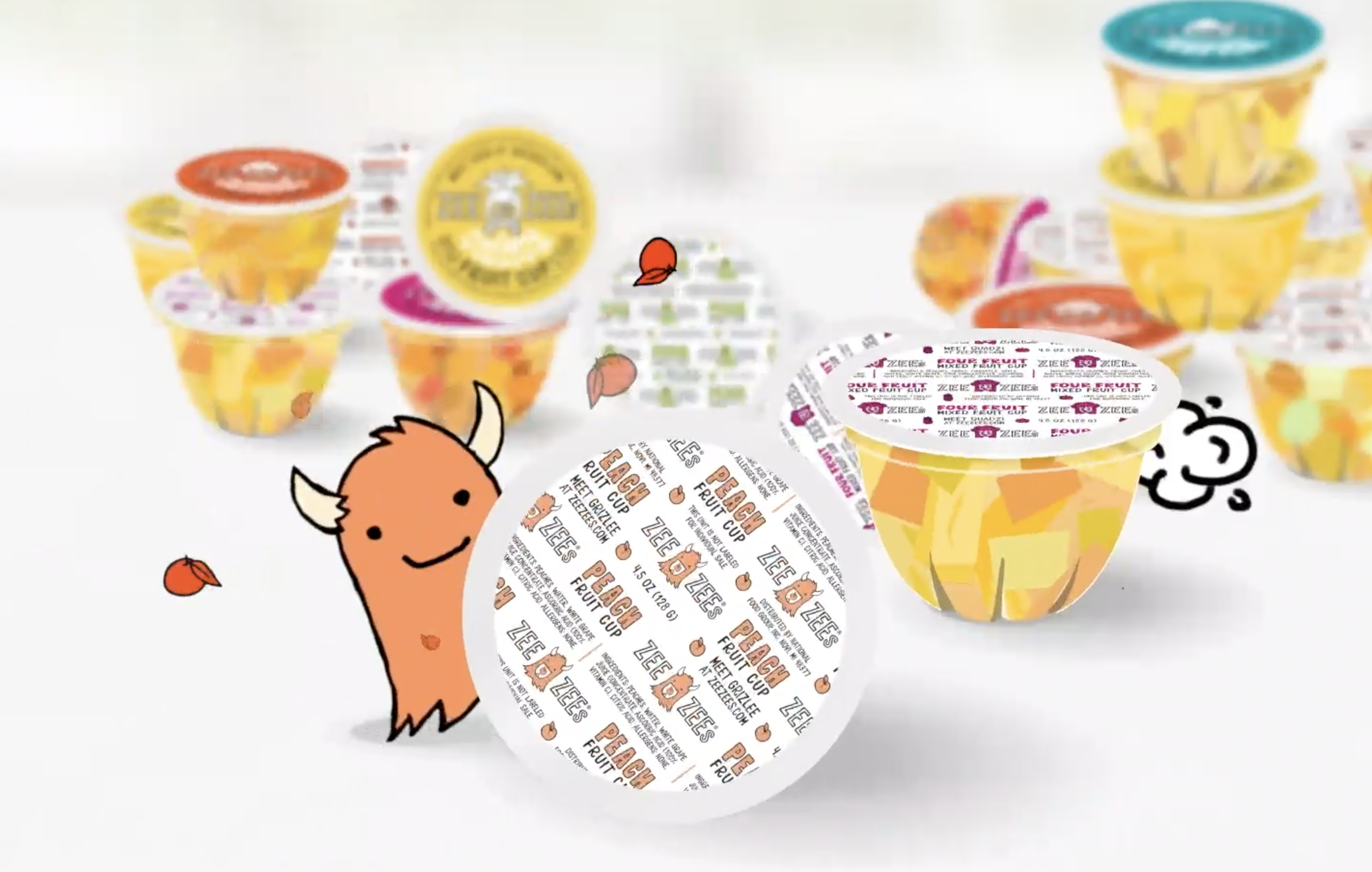 Amazon.com: Zee Zees Fruitful Mixed Fruit Cup (Peaches, Pineapple