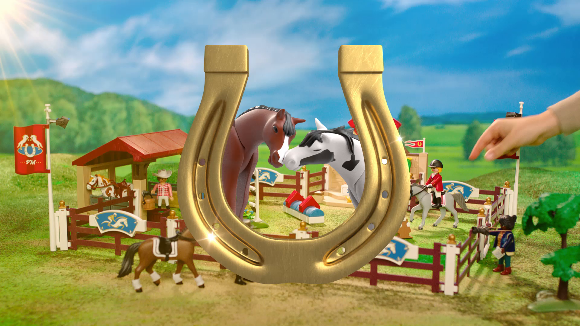 PLAYMOBIL Country 70337 Großer Reitturnierplatz, ab 4 Jahren – Bild 7