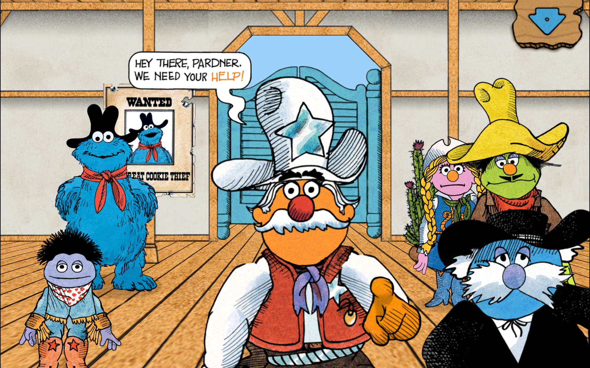 The Great Cookie Thief... A Sesame Street App Starring Cookie Monster