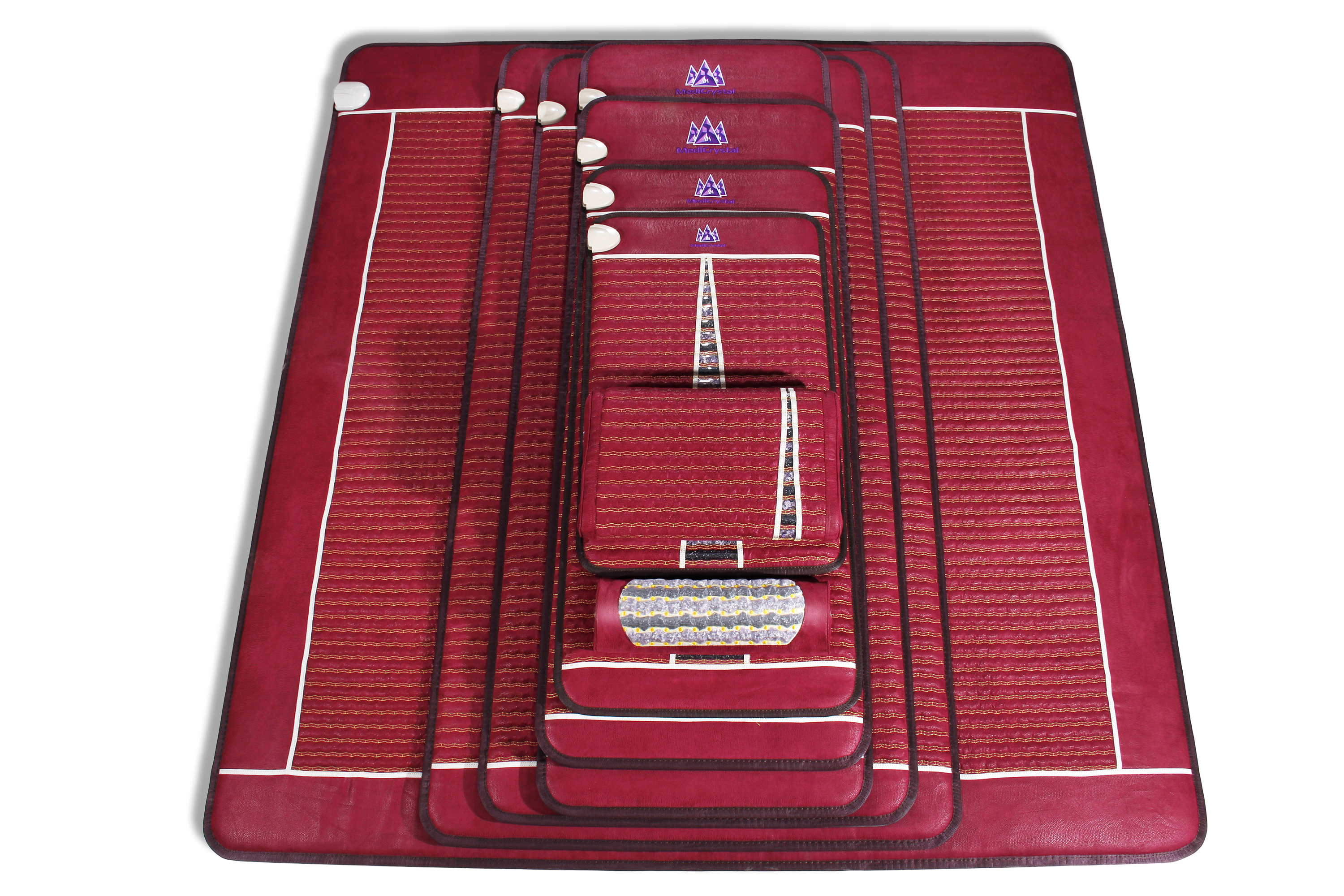 Amazon.com: MediCrystal Infrared Heat Amethyst Tourmaline Mini Mat