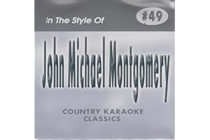JOHN MICHAEL MONTGOMERY Country Karaoke Classics CDG Music CD