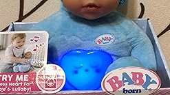 baby born goodnight lullaby brown eyes realistic baby doll