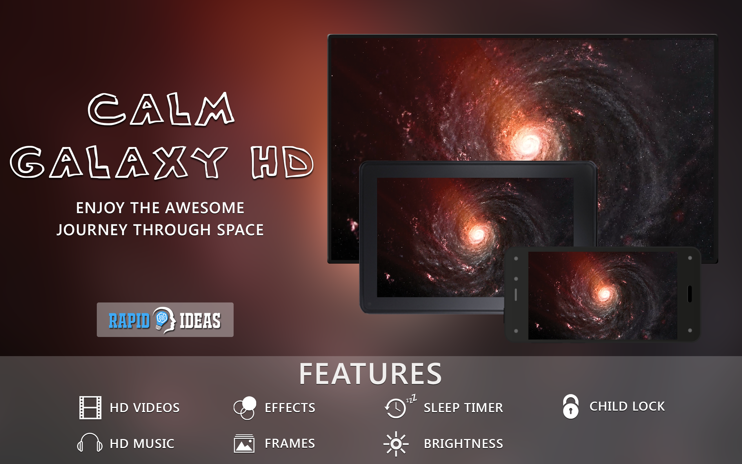 Calm Galaxy HD - Wallpaper & Themes - Thumbnail 6