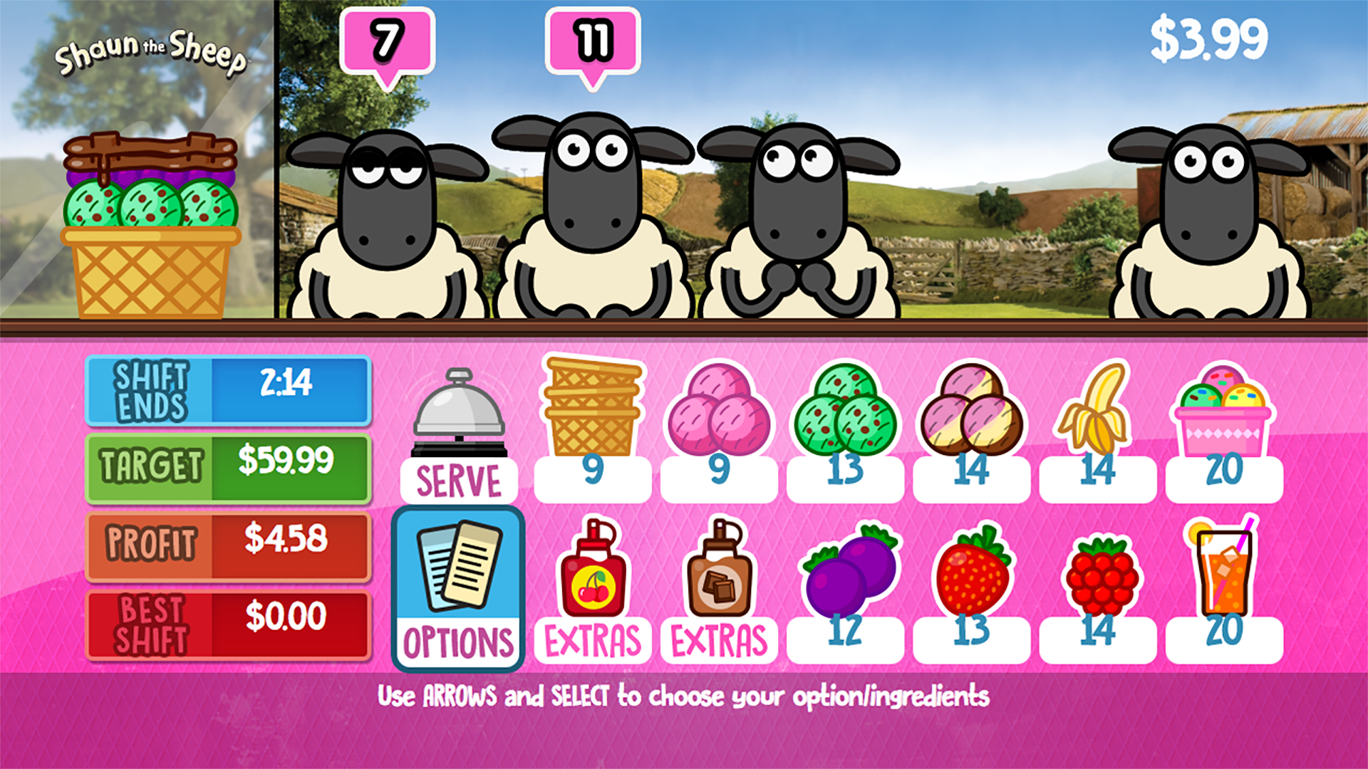 Shaun the Sheep's Ice Cream Baa