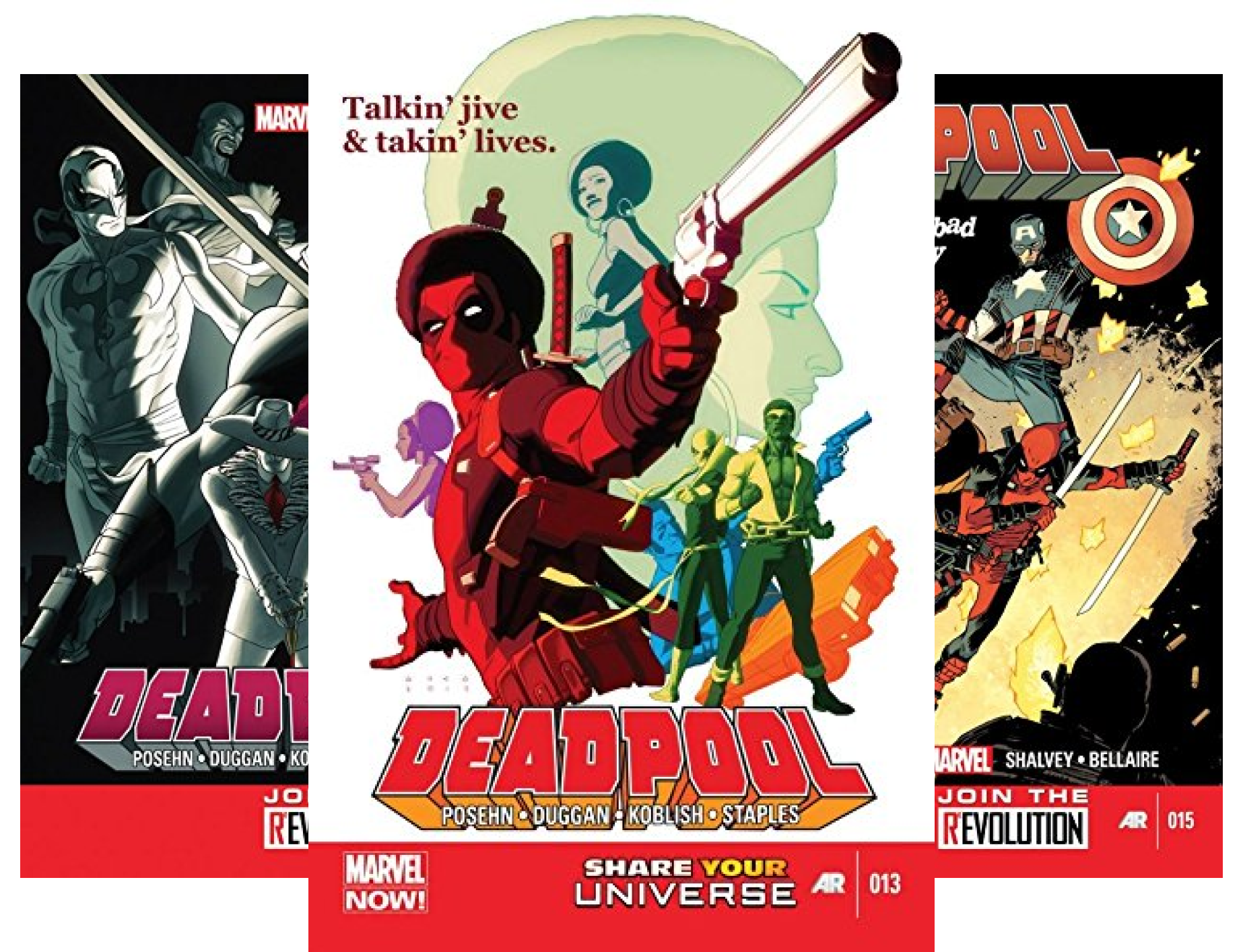 Deadpool: The Good, the Bad and the Ugly #13-18 (6 Book Series)