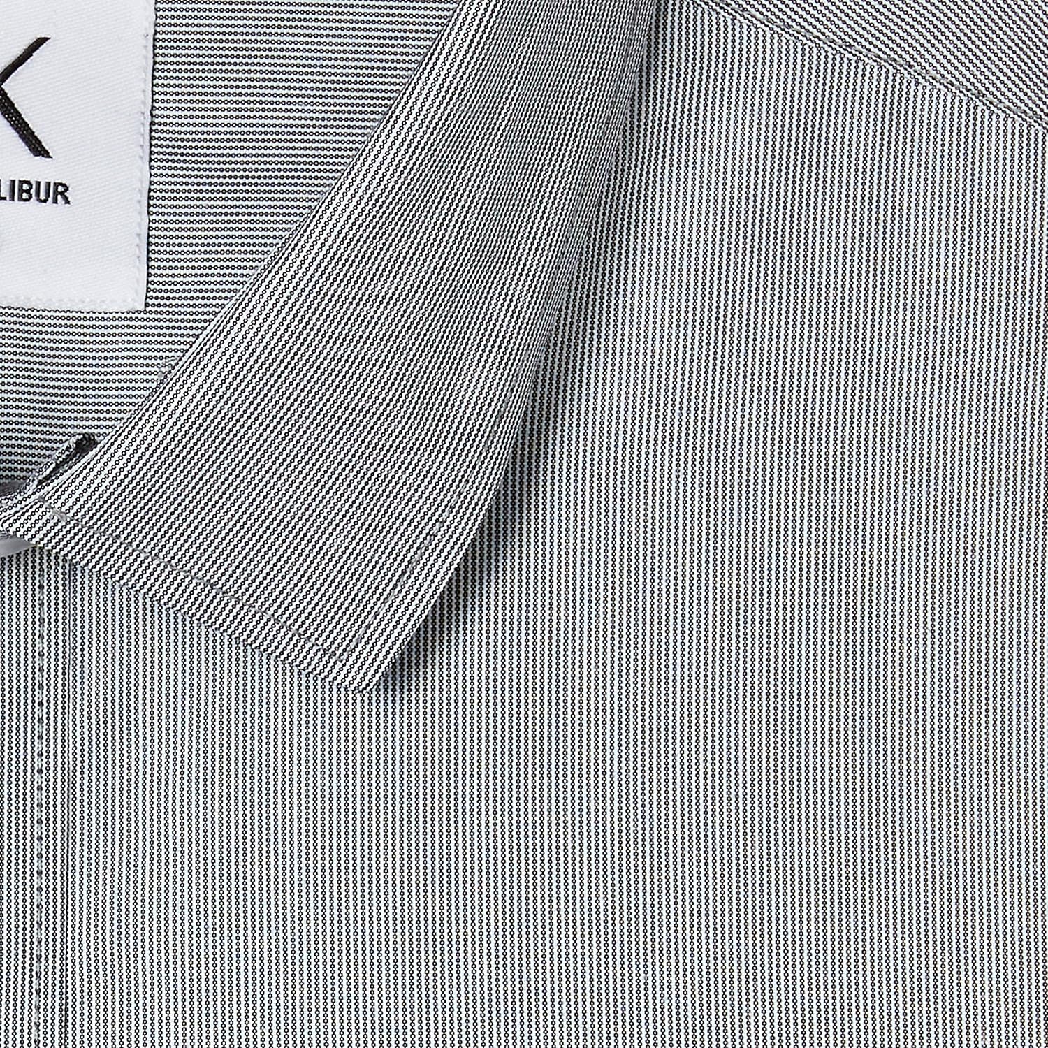 ex by excalibur men's solid regular fit formal shirt (pack of 2)