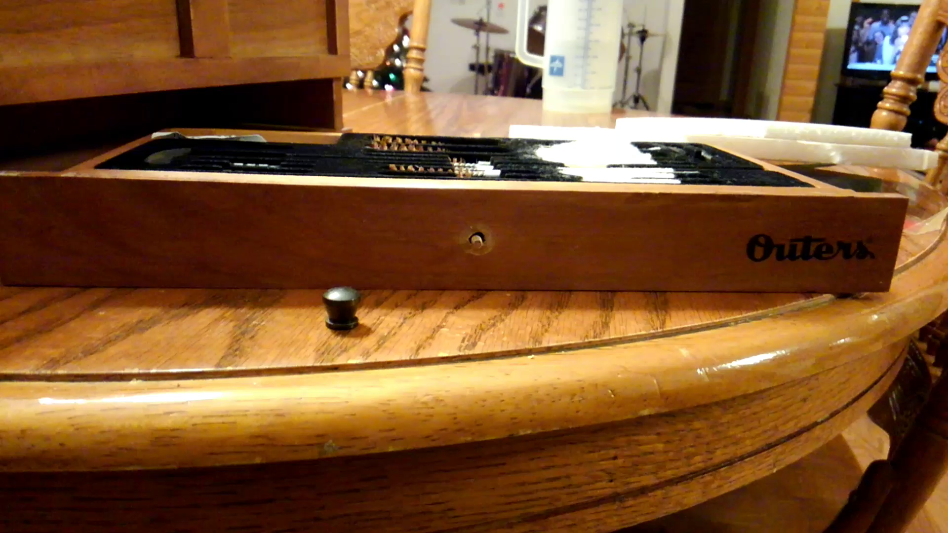 Outers 25 Piece Universal Wood Gun Cleaning Tool Chest