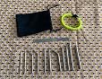 Lot De 6 Aiguilles à Paracorde En Acier Inoxydable - Pour Tressage Bracelets, DIY