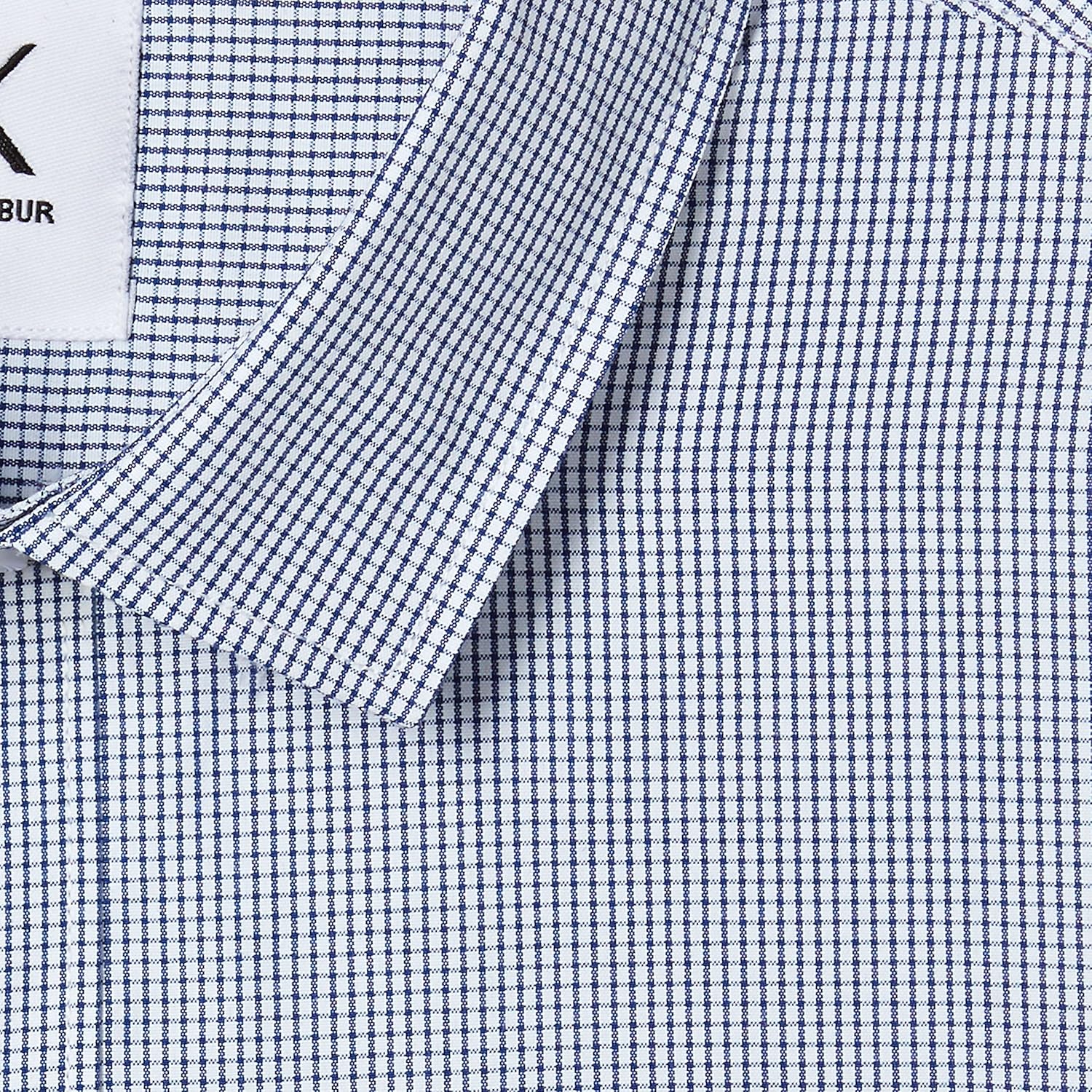 ex by excalibur men's solid regular fit formal shirt (pack of 2)