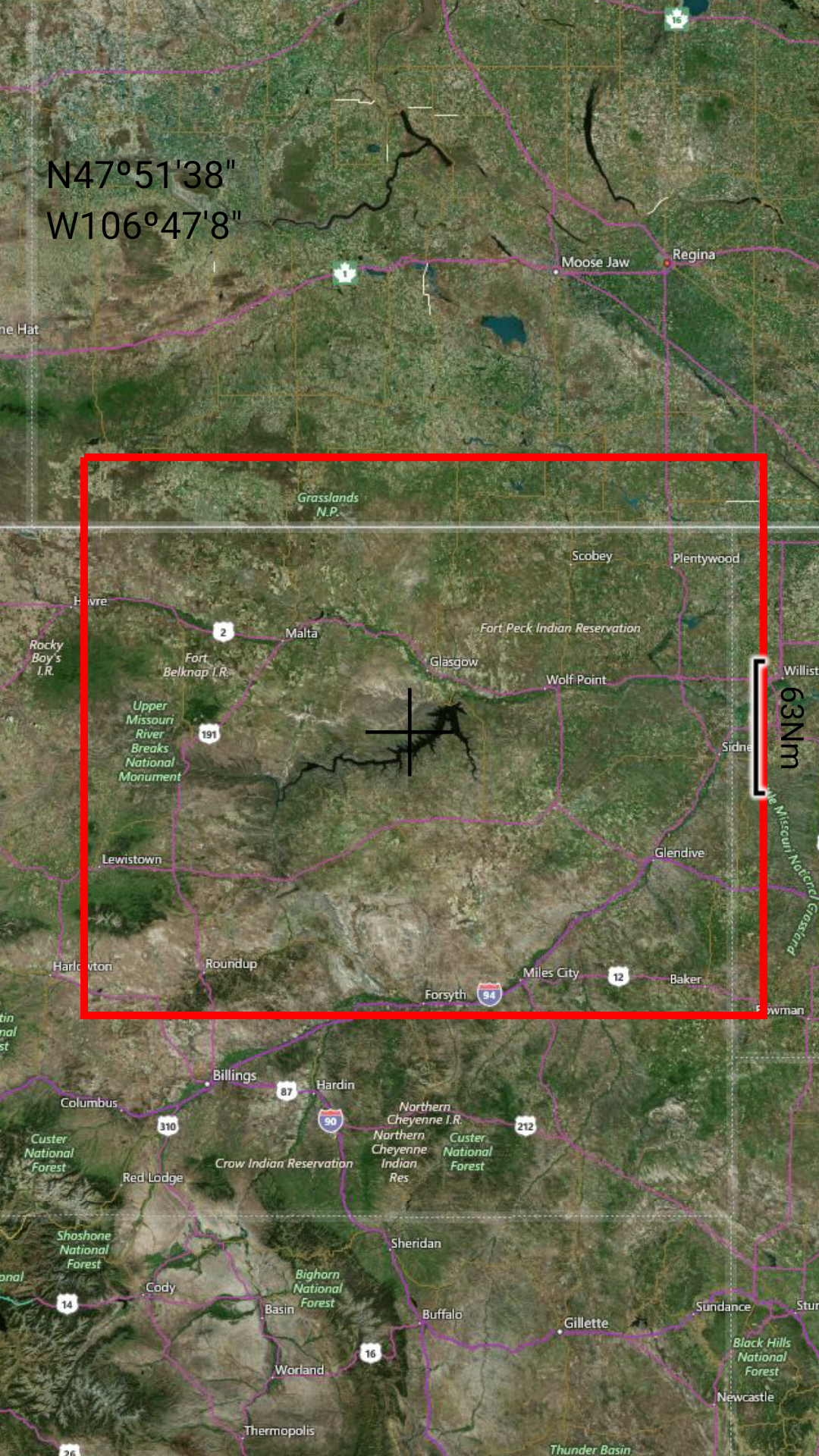Fort Peck Lake Gps Fishing - Thumbnail 2
