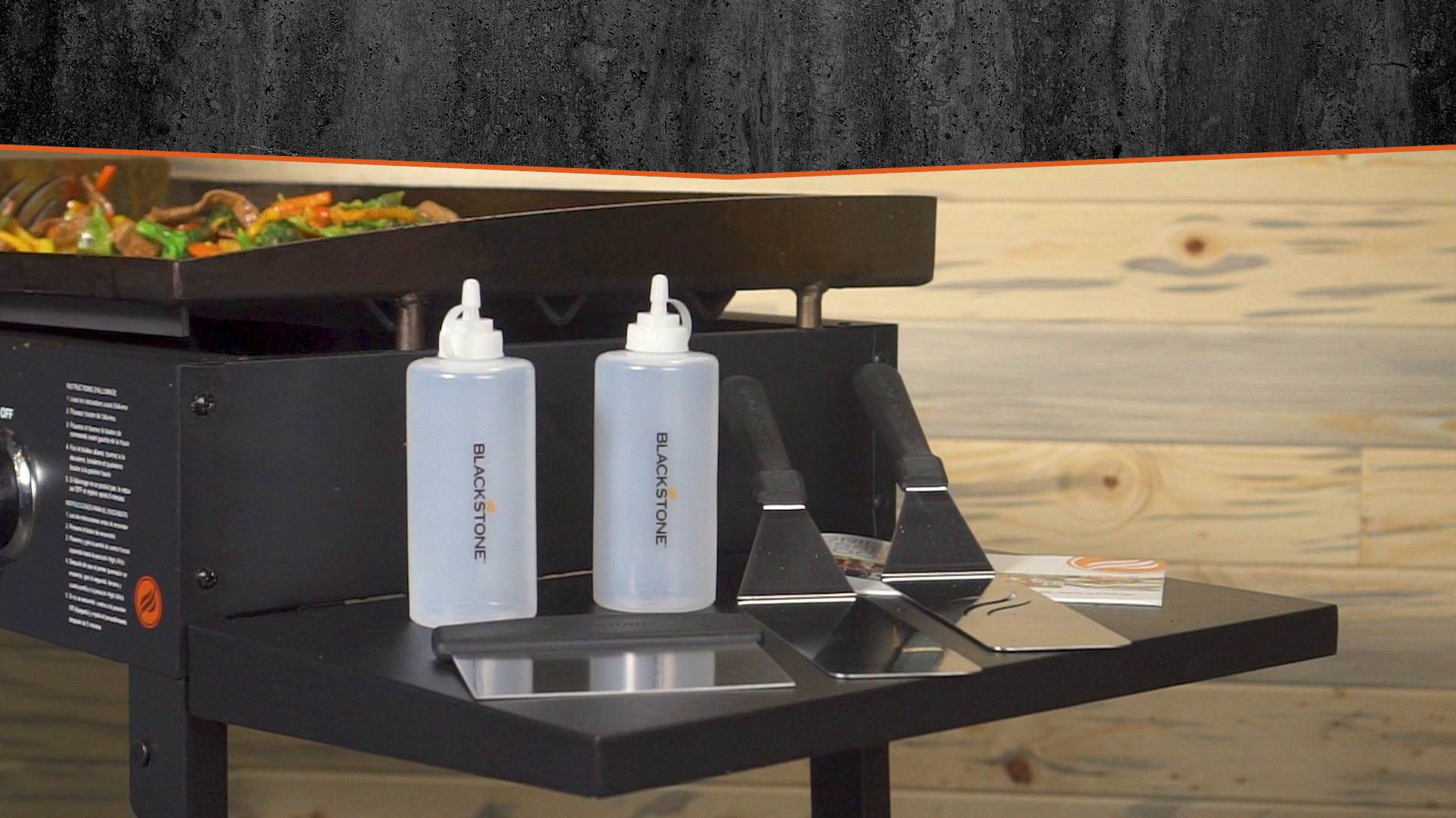 Blackstone 1542 Flat top Griddle Professional Grade Accessory Tool Kit