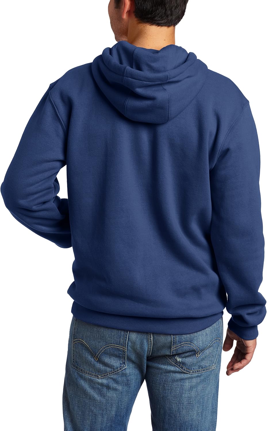 Carhartt Men's Midweight Hooded Sweatshirt at  Men’s Clothing store: Work Utility Outerwear