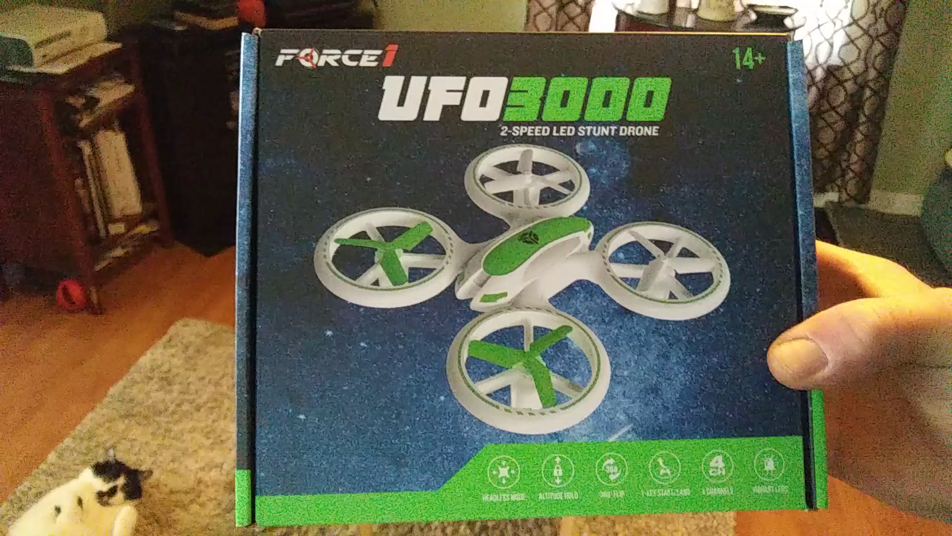 Amazon.com: UFO 3000 LED Drone Quadcopter: Toys & Games