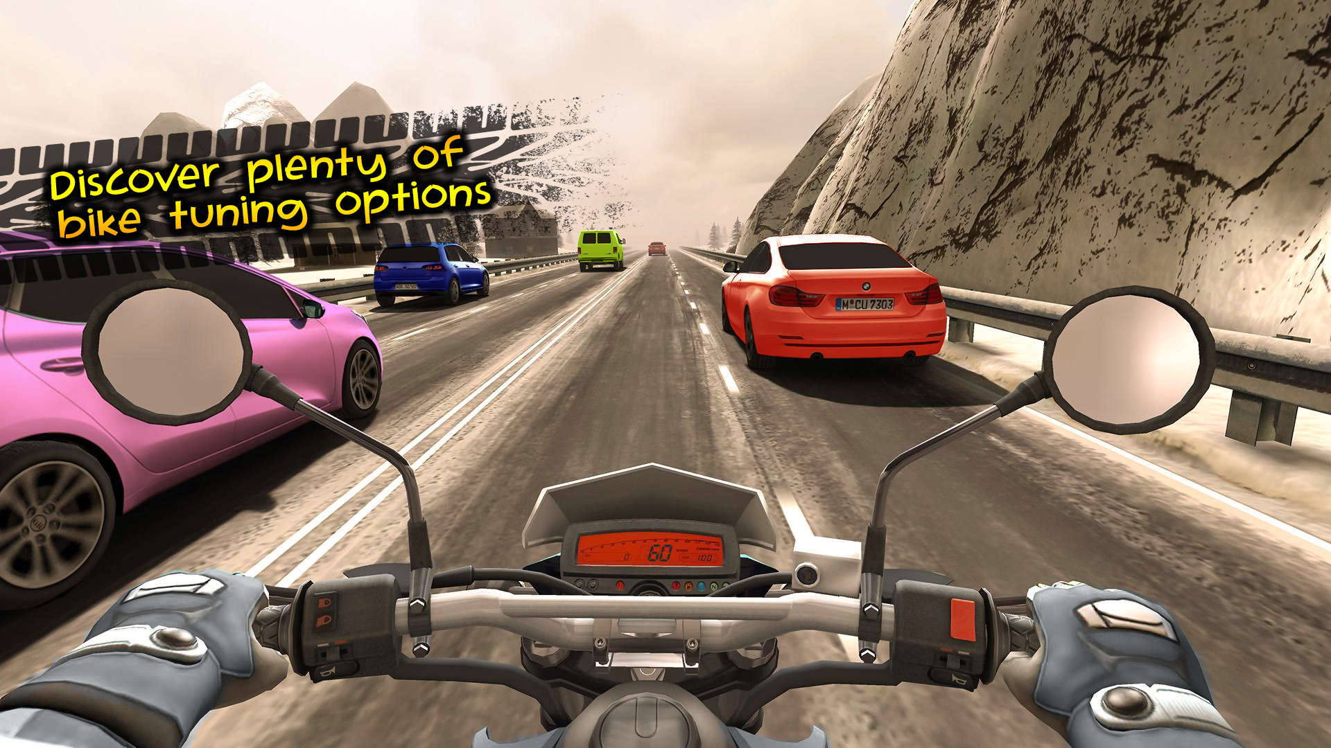 Escape Traffic Freeway Bike Ride 3d Free Highway Traffic Game Amazon Co Jp Appstore For Android