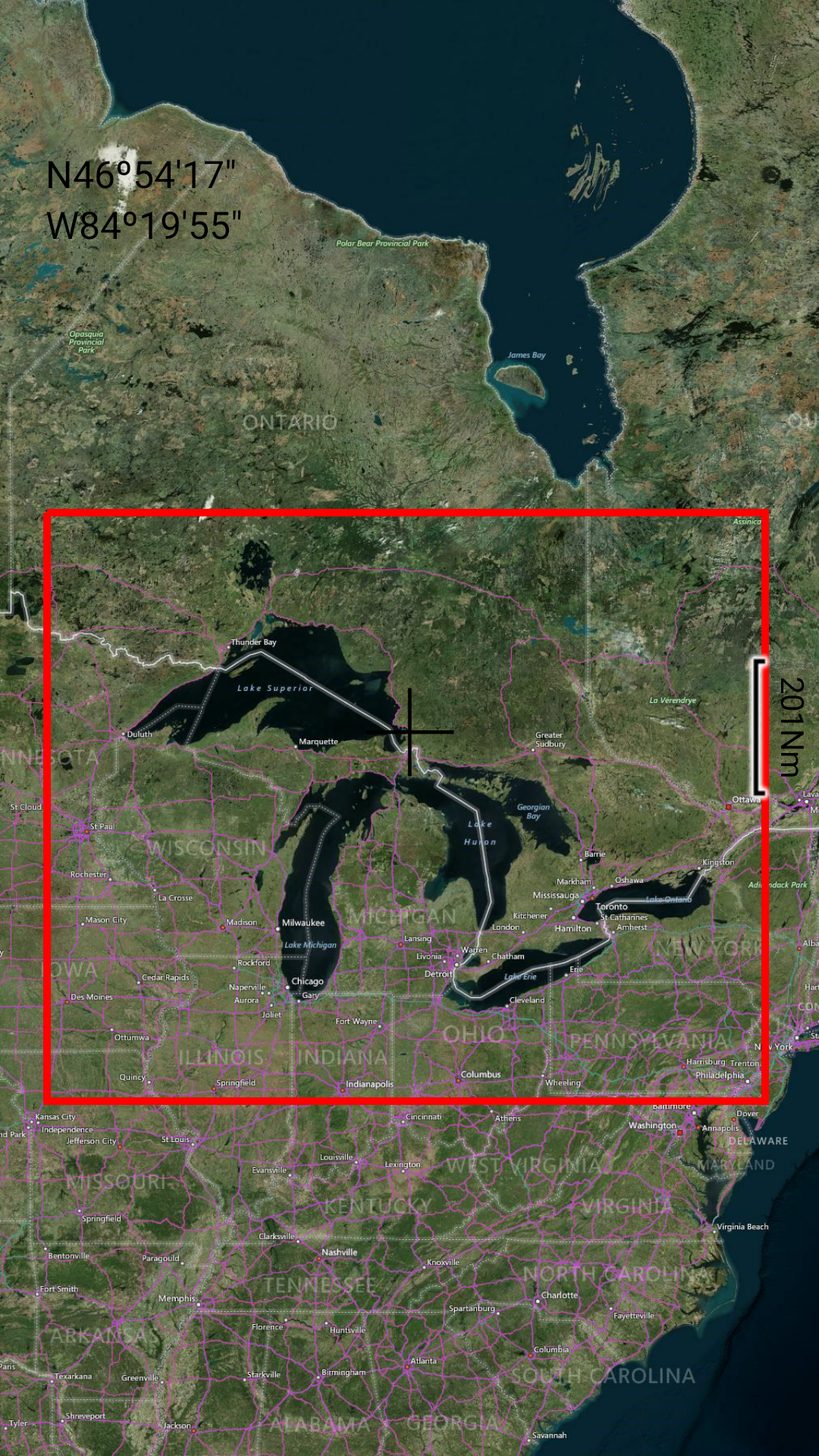 US Great Lakes gps navigator - Thumbnail 2