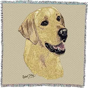 labrador blanket throw