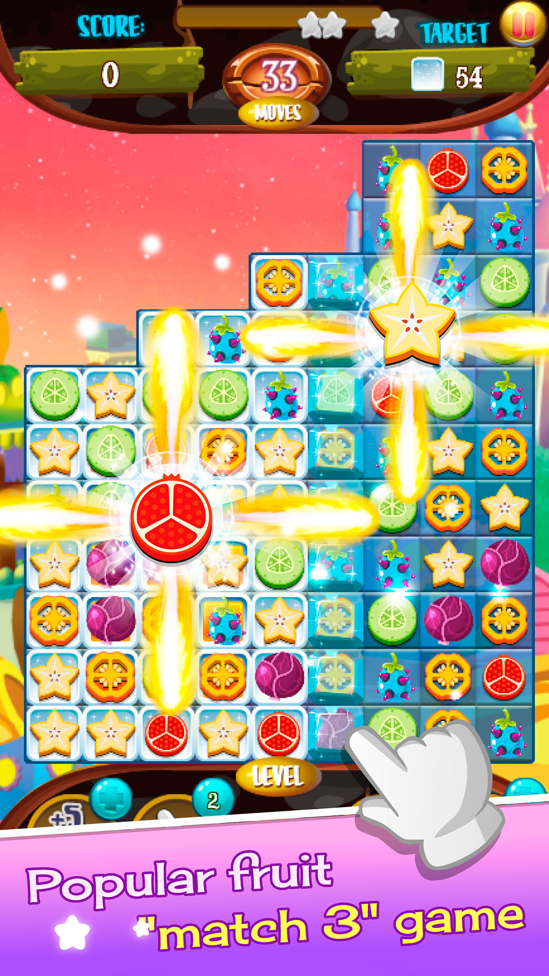 Juicy Jelly Crush Deluxe Match3 Candy Fruit’s Get Shock Of Angry Toy