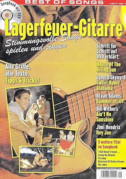 Lagerfeuer-Gitarre - Best of Songs ( Begleitheft): Amazon.de: DVD & Blu-ray