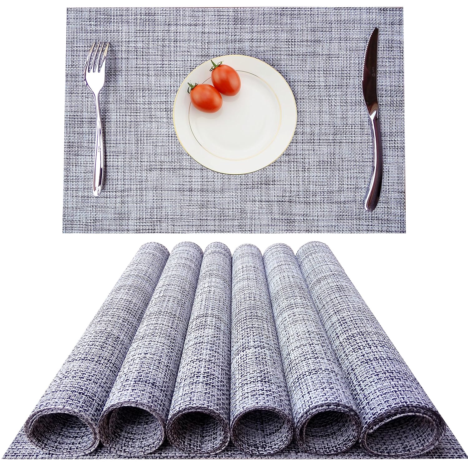Best Table Runner And Placemat Set Of 6 Rinse Clean
