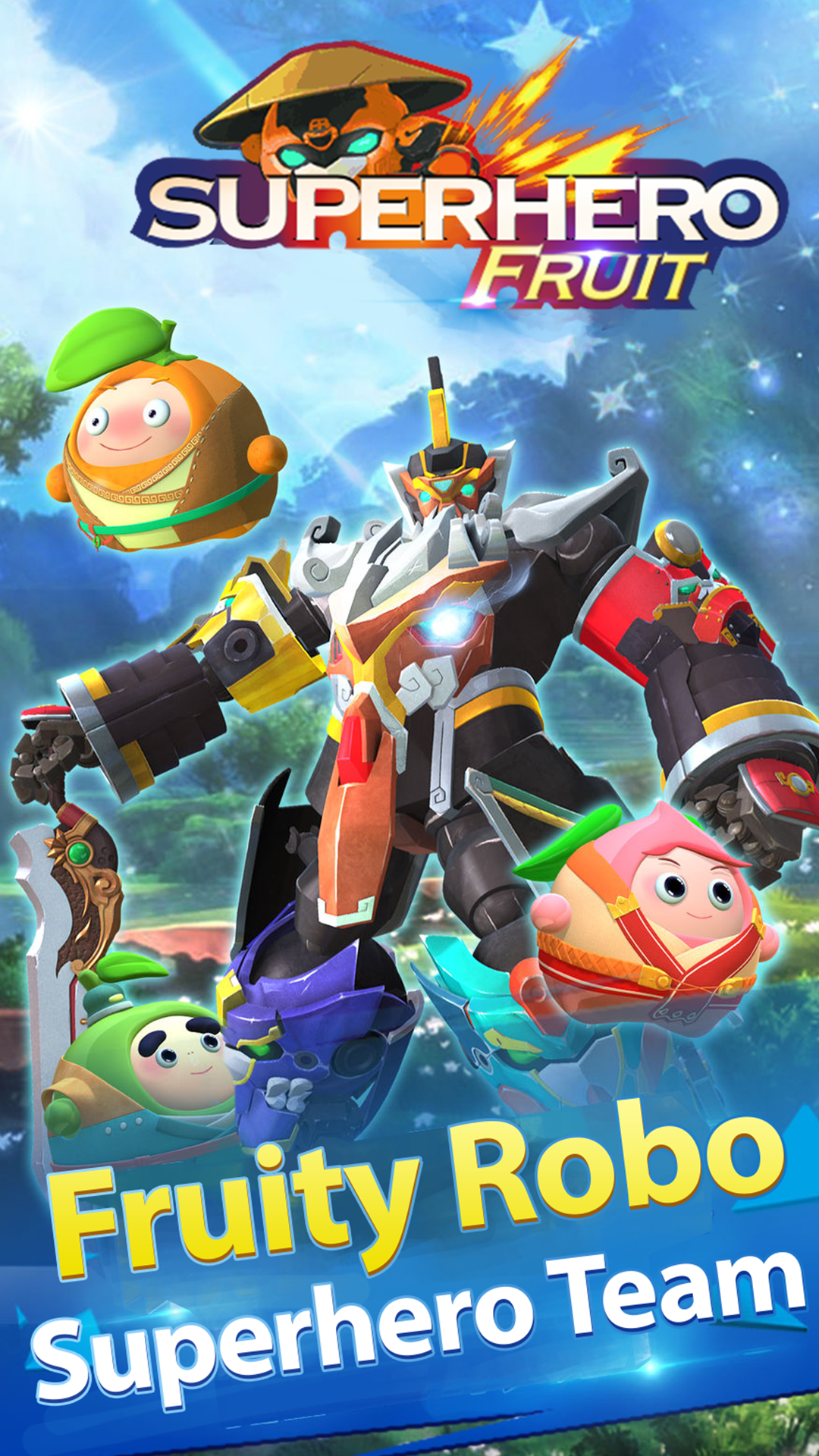 Superhero Fruit Robot Wars Future BattlesAmazon.esAppstore for Android